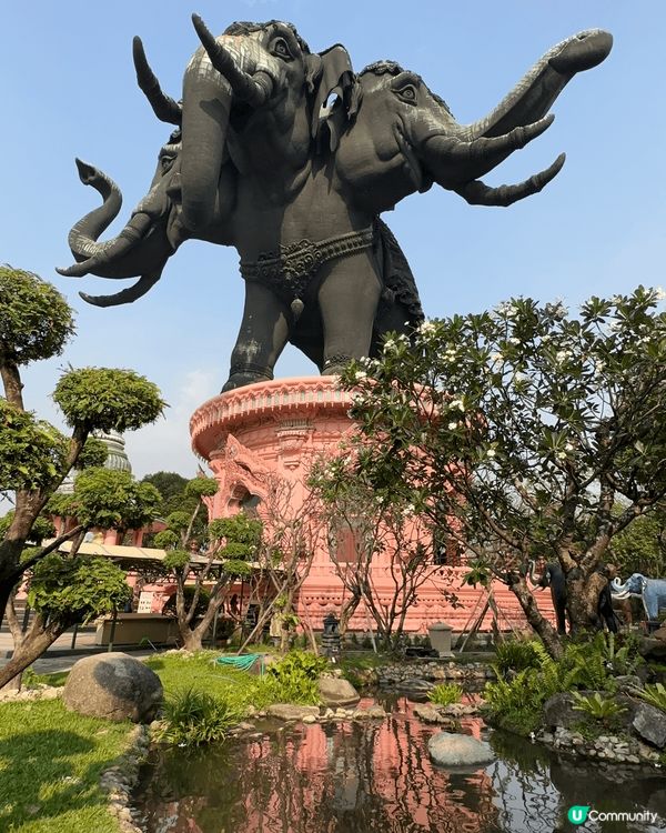 曼谷秘境｜藏身市區的「巨象神廟」震撼登場！