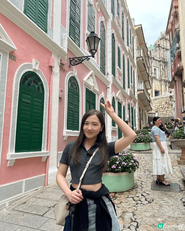 澳門一個打卡好去處—戀愛巷，有好多電影場景同婚紗拍攝場地，最...