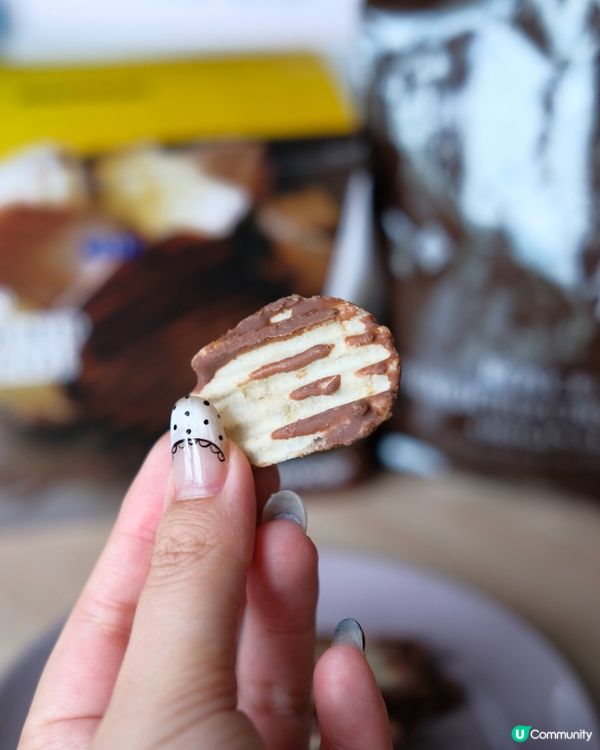 鹹甜控注意！🍫薯片加朱古力😋