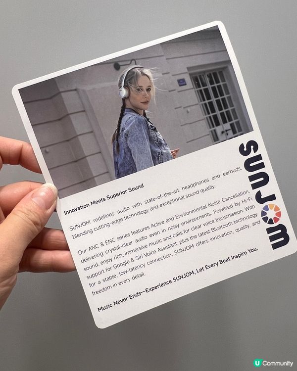 超輕巧玫瑰粉紅耳機