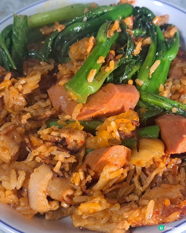 自家韓式泡菜腸仔飯