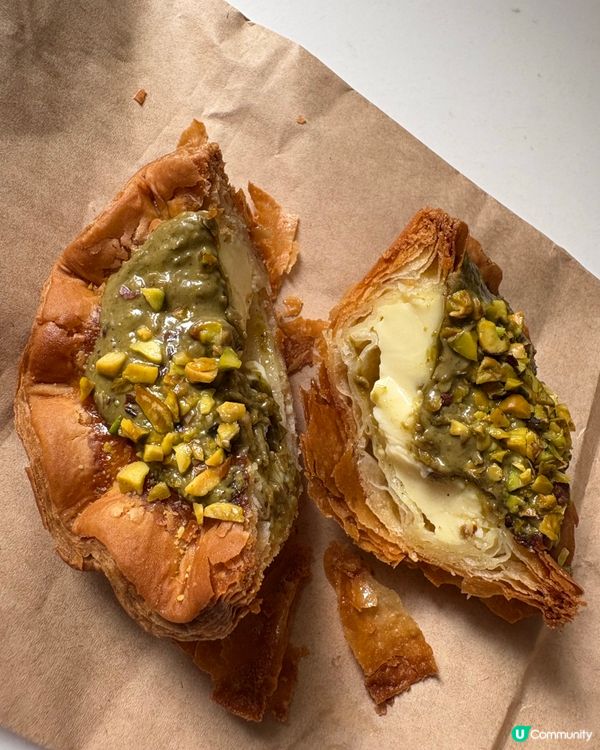 開心果流心撻🥧酥脆到爆💥😋