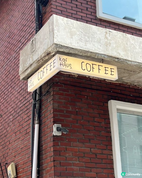 🇰🇷韓國首爾偶遇可愛老宅韓系咖啡店☕️清新文青風🌿