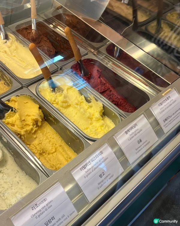 🇰🇷韓國人氣gelato義式冰淇淋專門店🍨藍絲帶認證‼️🔥