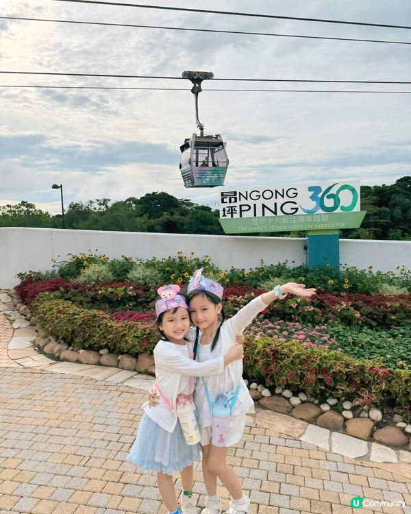 香港迪士尼 x 昂坪360！🎡米奇帶你飛天！🥳