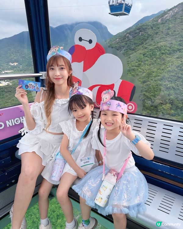 香港迪士尼 x 昂坪360！🎡米奇帶你飛天！🥳