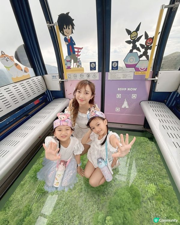 香港迪士尼 x 昂坪360！🎡米奇帶你飛天！🥳