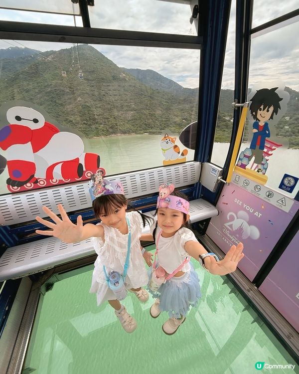 香港迪士尼 x 昂坪360！🎡米奇帶你飛天！🥳