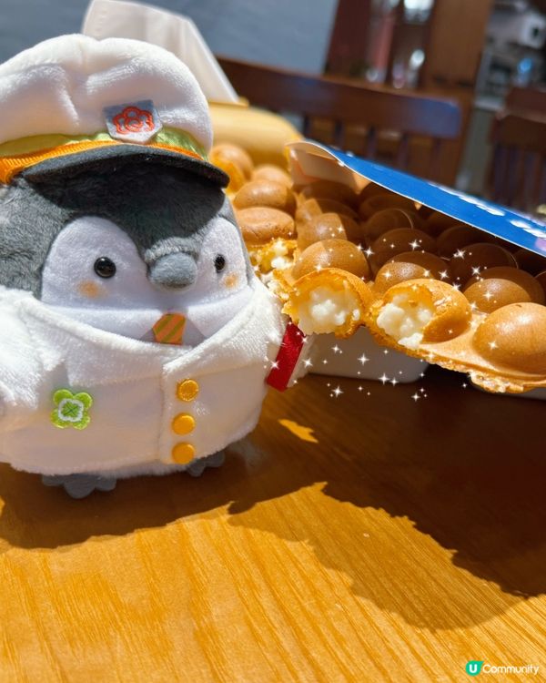 雙皮奶雞蛋仔正😋