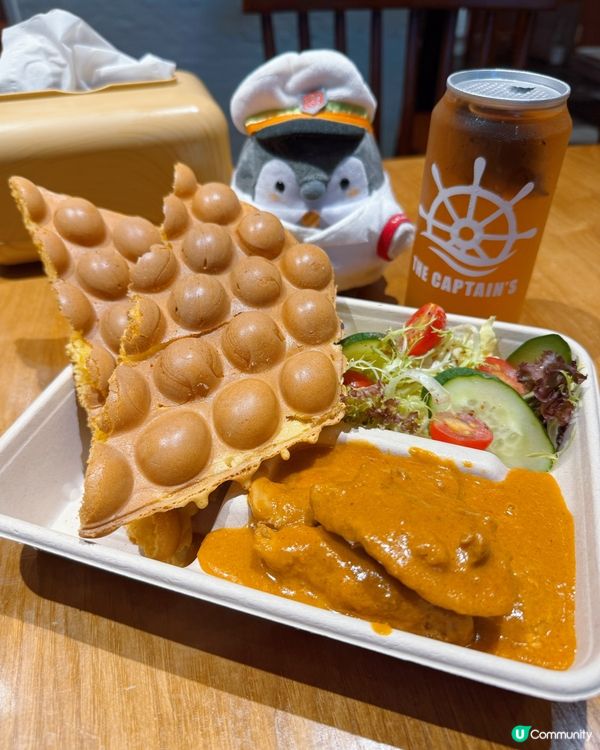 雙皮奶雞蛋仔正😋