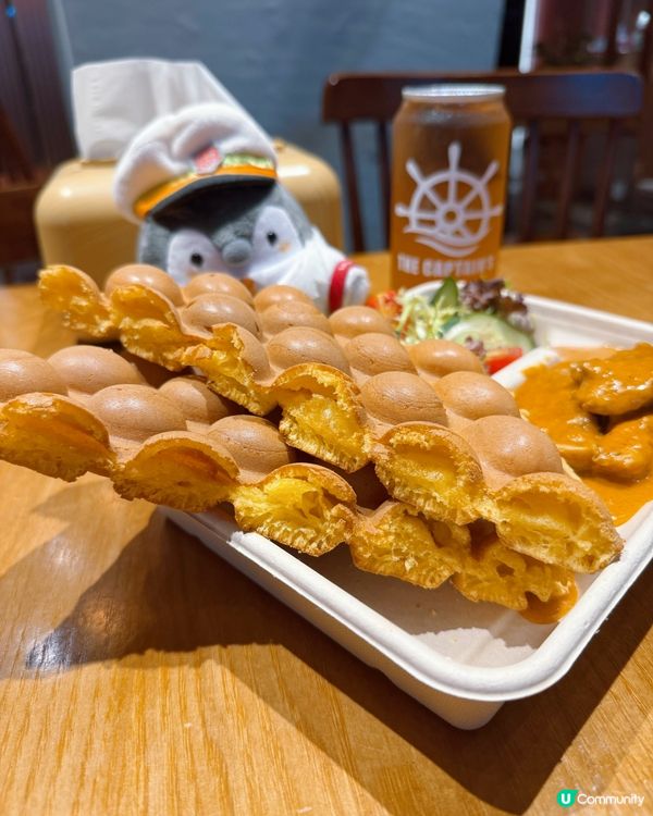 雙皮奶雞蛋仔正😋