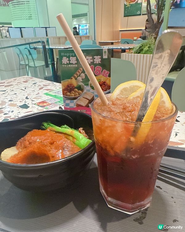 永年士多下午茶😋咖喱三寶正！$28抵食！