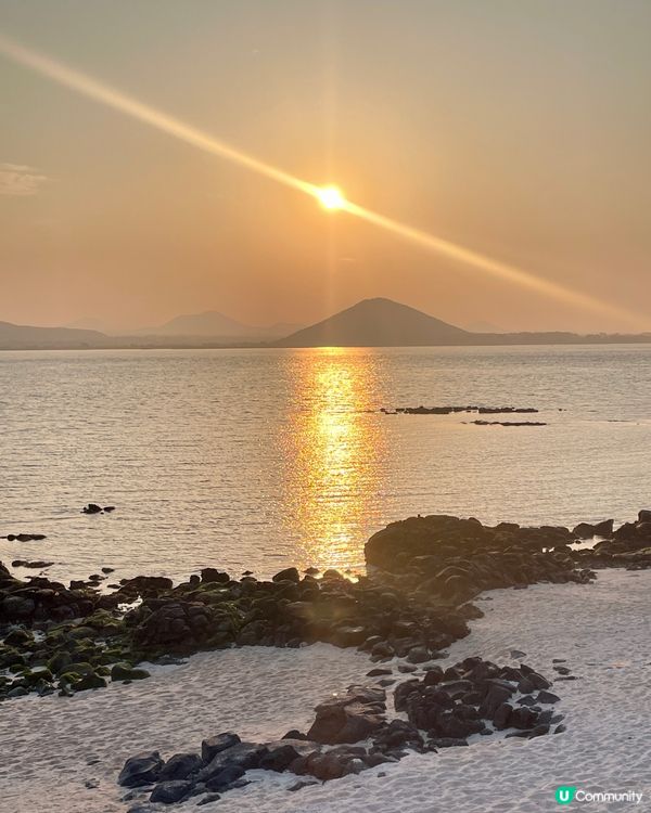 西濱白沙🏖️珊瑚海邊🪸濟州牛島八景之一！