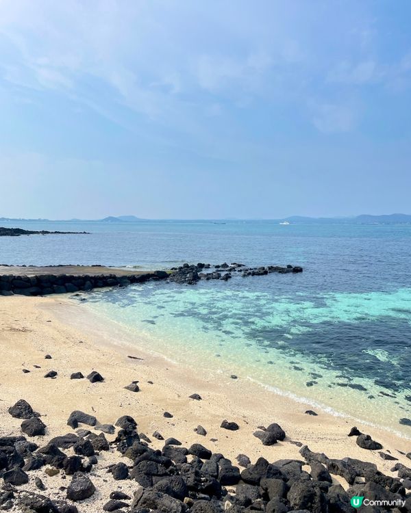 西濱白沙🏖️珊瑚海邊🪸濟州牛島八景之一！