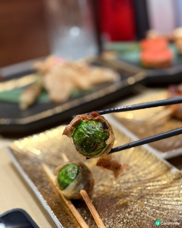 今日旺角搵好嘢食🤤！長阪燒串燒套餐😋！