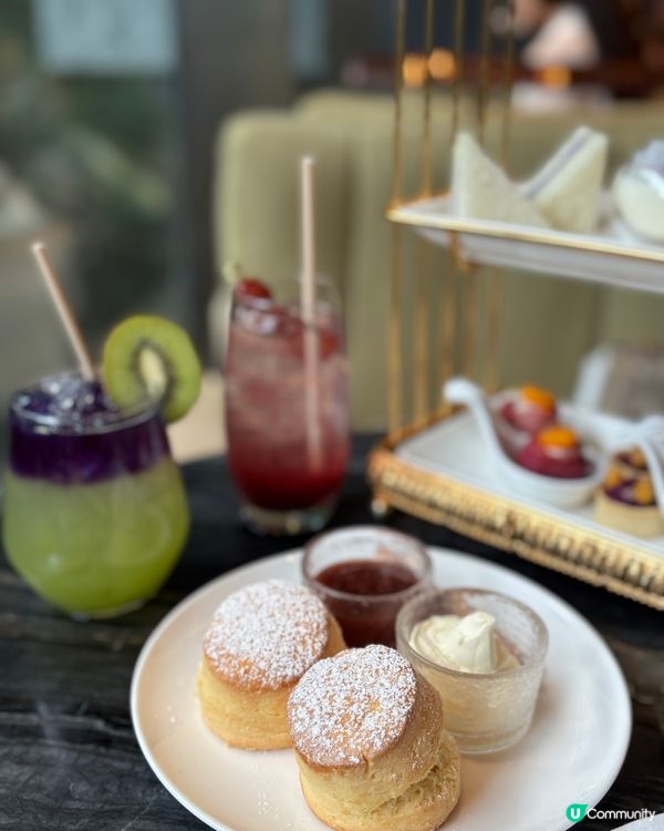 金鐘下午茶💜！打卡一流！📸