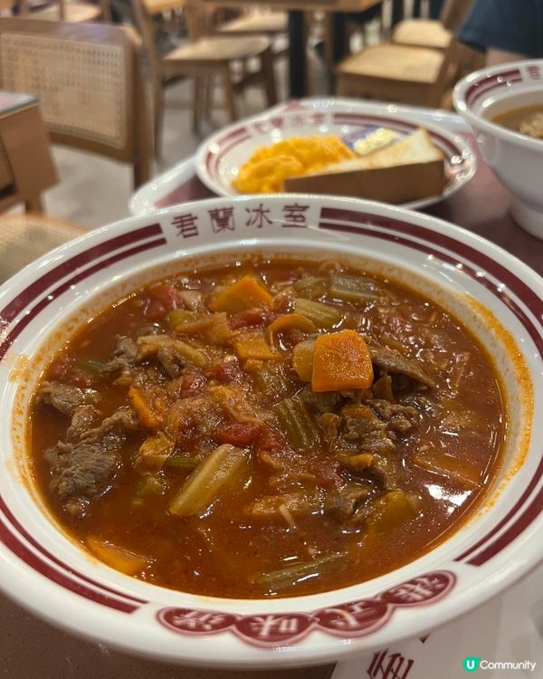 今晚朗豪坊覓食記😋！羅宋湯米粉正！🍜