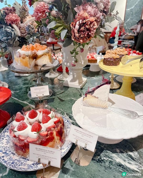 首爾爆紅貴氣復古風蛋糕Cafe