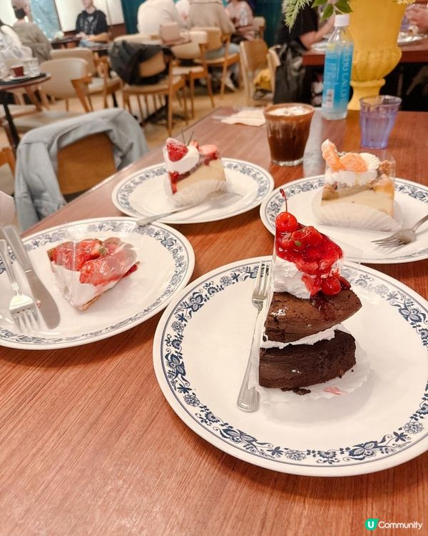 首爾爆紅貴氣復古風蛋糕Cafe