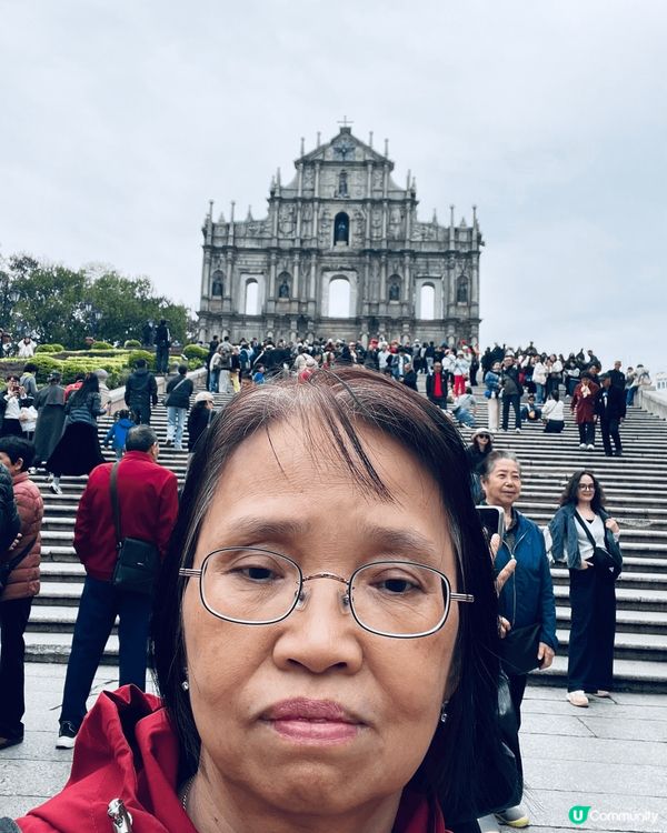 這次澳門大山巴一遊，相當多遊客，場面熱鬧。