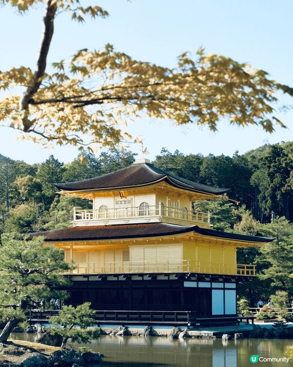 金阁寺係位喺日本嘅一座著名寺廟，又名鹿苑寺。喺京都市嵯峨野嘅...