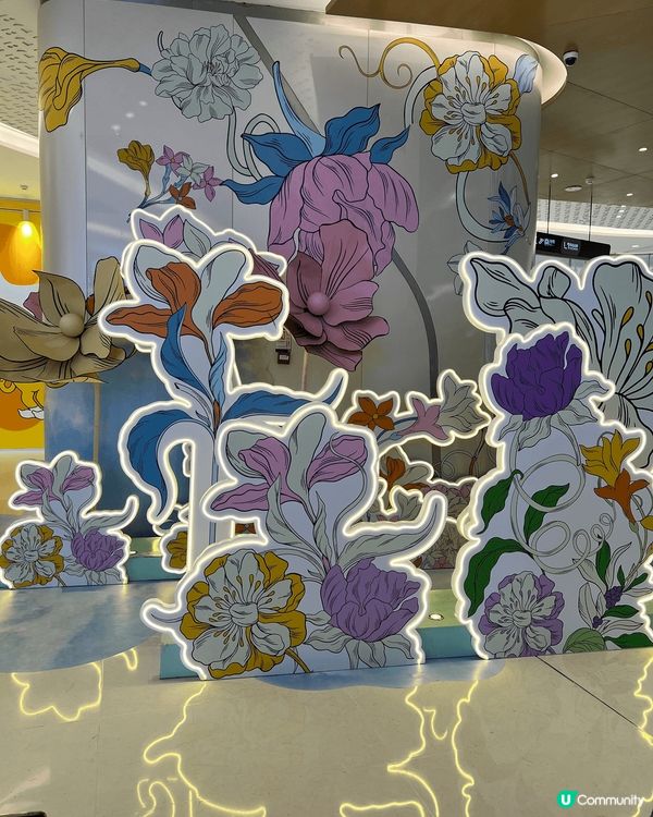 深圳東門呢個1234 space商場，有個超靚嘅花花打卡位，...