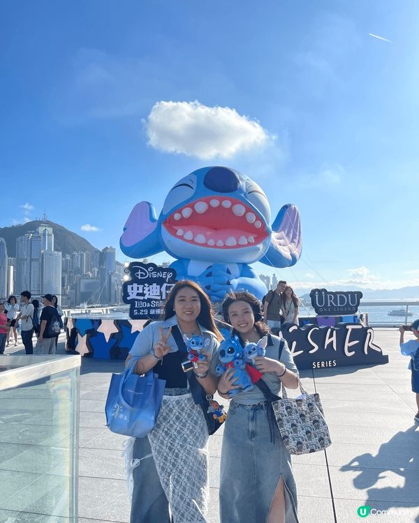 照片係我同妹妹一齊去尖沙咀海港城史迪仔展覽打卡點影嘅。今年係...