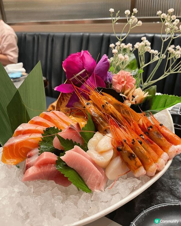 香港人最鍾意嘅放題～刺身原切又新鮮～口感一流～
