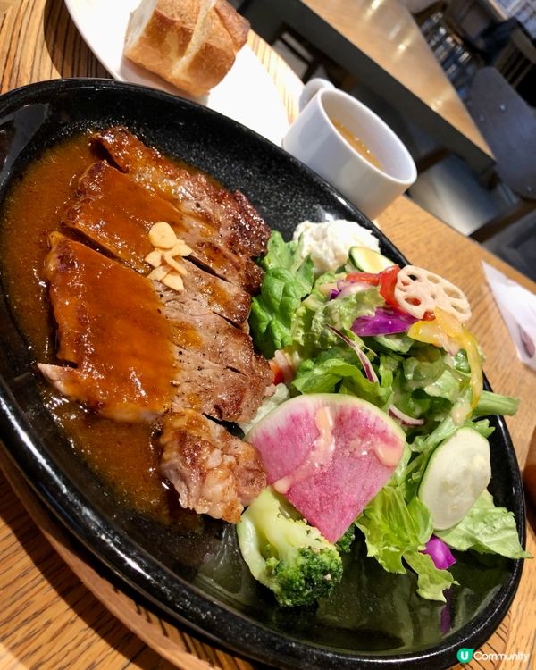 京都河原町Parsley Cafe必試牛排套餐+手作布丁🍮
