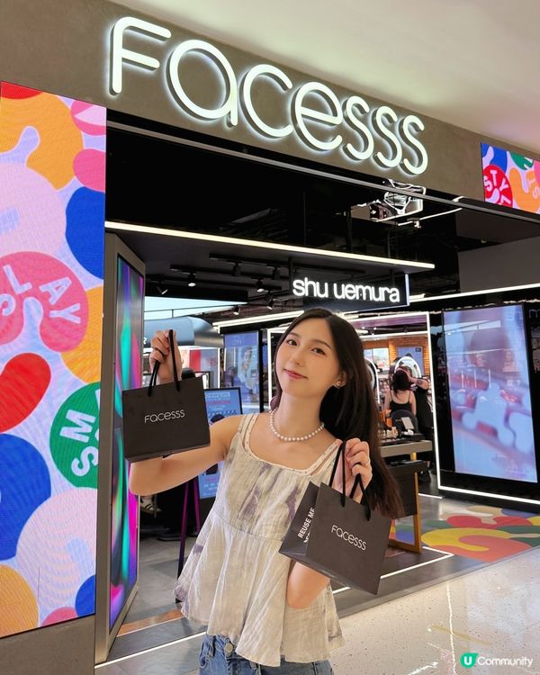 Facesss專櫃掃貨攻略！好物+優惠🤩 買爆🛍️