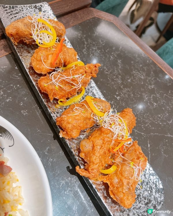 東涌東薈城新開粵菜神作！😍椒鹽九肚魚脆到震＋土鳳梨茶半價