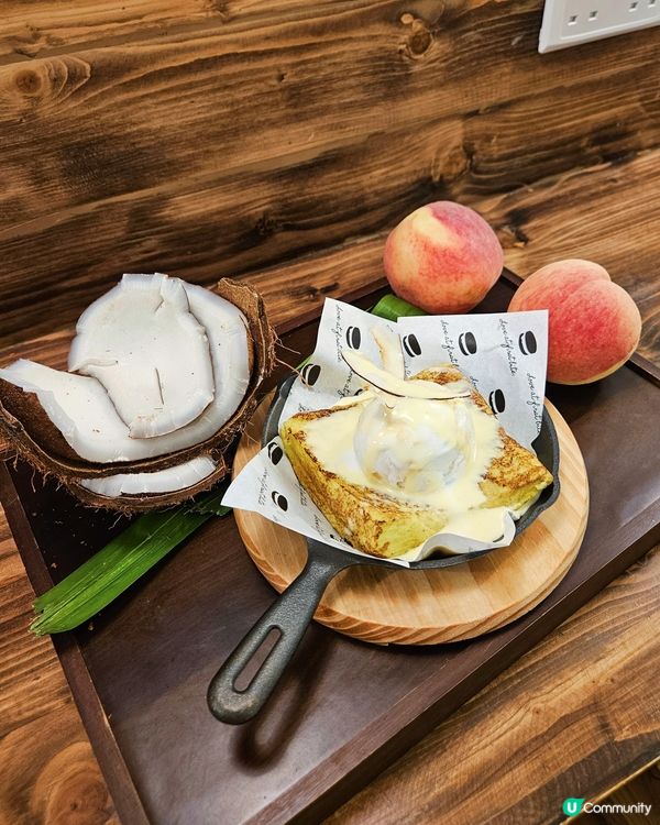 夏日🍦必食！咖椰多士+雪糕🤤！