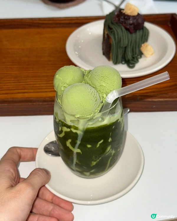 🇰🇷首爾永登浦抹茶控必朝聖甜品店‼️抹茶拿鐵+巴斯克芝士蛋糕🍰