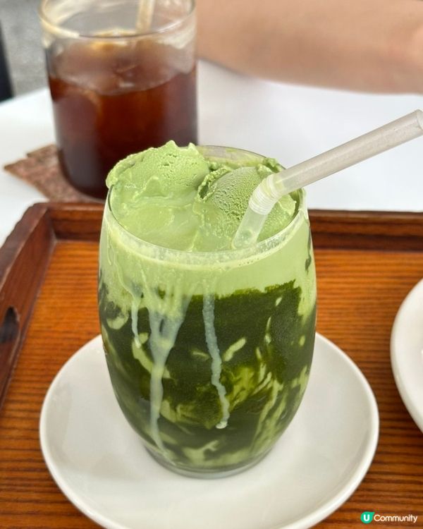 🇰🇷首爾永登浦抹茶控必朝聖甜品店‼️抹茶拿鐵+巴斯克芝士蛋糕🍰