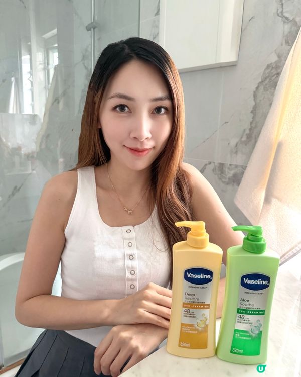 新包裝凡士林保濕乳液，夏日水潤肌必備！💧✨