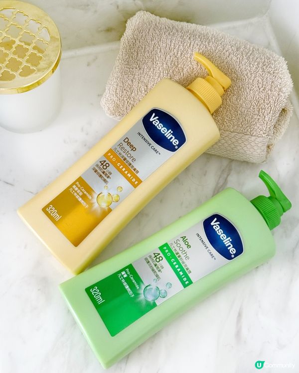 新包裝凡士林保濕乳液，夏日水潤肌必備！💧✨