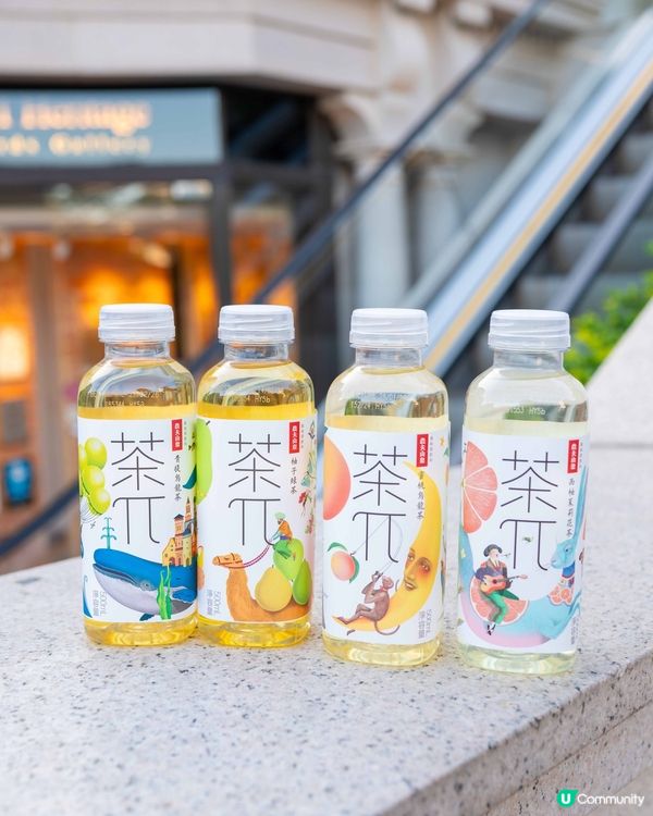 農夫山泉茶系列到港！🍑🍵 爽！