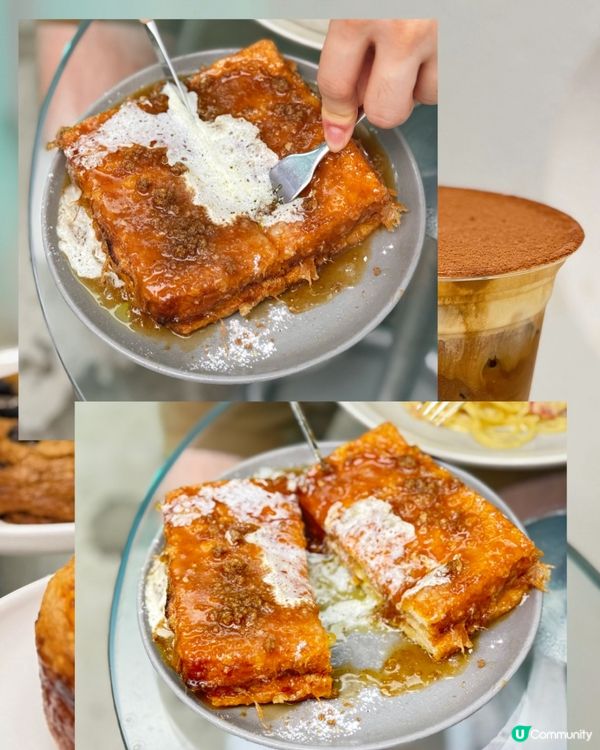 中環咖啡店蘋果西多士🍎必試！😋