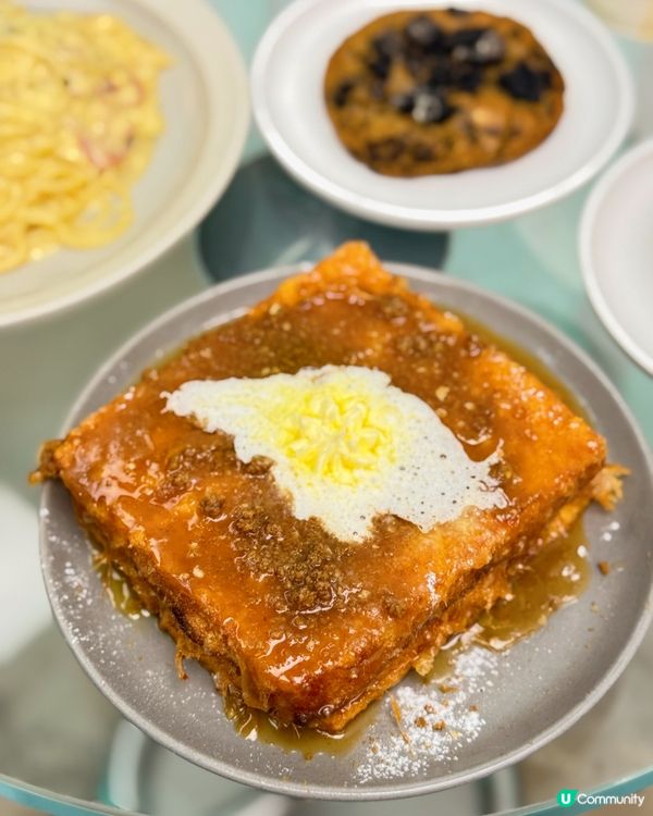 中環咖啡店蘋果西多士🍎必試！😋