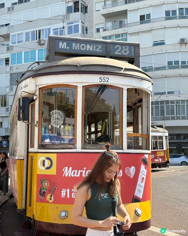 【里斯本電車遊記】28號電車靚到爆！🤩 穿梭老城區超刺激！