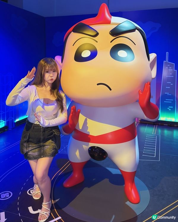 蠟筆小新新展區！超人小新勁可愛🤩 快啲去打卡！