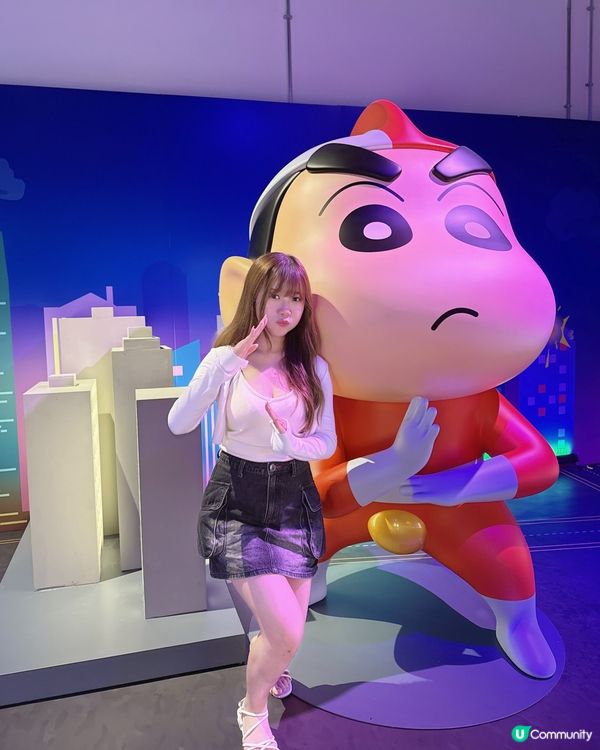 蠟筆小新新展區！超人小新勁可愛🤩 快啲去打卡！