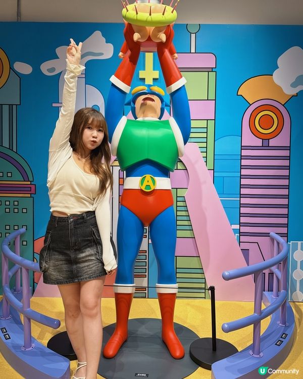 蠟筆小新新展區！超人小新勁可愛🤩 快啲去打卡！