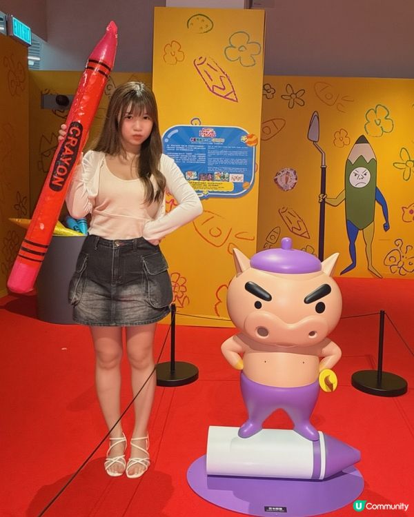 蠟筆小新新展區！超人小新勁可愛🤩 快啲去打卡！