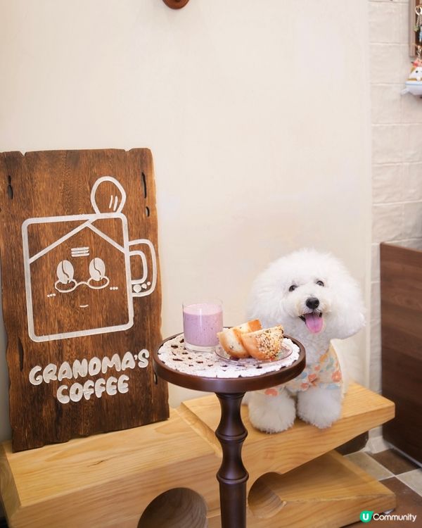 灣仔狗狗友善咖啡店！🍰 抹茶卷蛋超正！😋