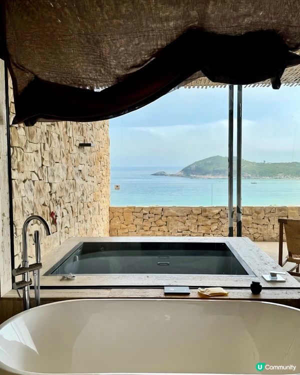 深圳浪漫私湯♨️海景靚到爆🌊同Friend去Chill