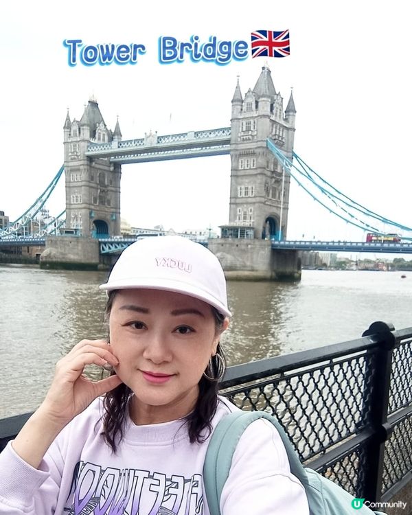 倫敦塔橋打卡📸！維多利亞哥德風🏰，必去！