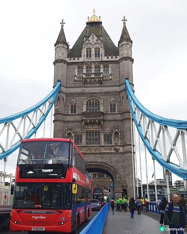 倫敦塔橋打卡📸！維多利亞哥德風🏰，必去！