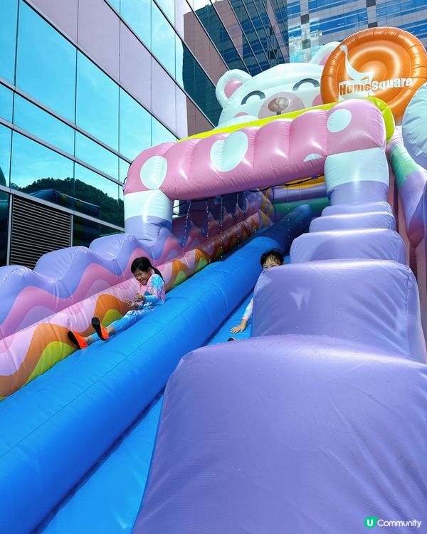 HomeSquare 夏日水動樂園🌊！商場變身水上樂園！ 🤩