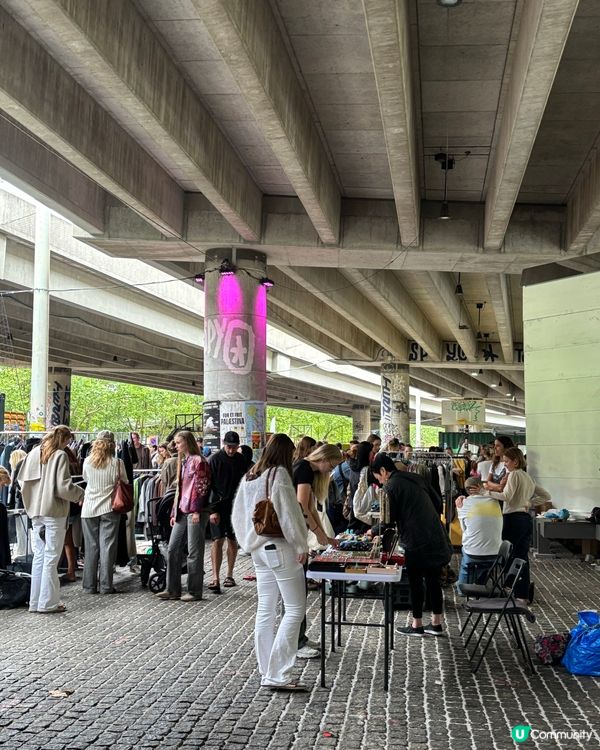 趁週末行本地市集😍 哥本哈根嘅大笪地✨ 仲有二手名牌市集